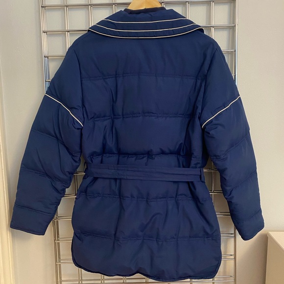Vintage 1st Down goose down ski jacket with belt - Picture 6 of 6
